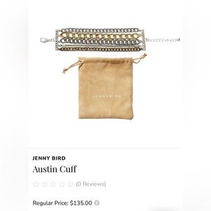 Jenny Bird Austin Cuff layered bracelet - multi tone